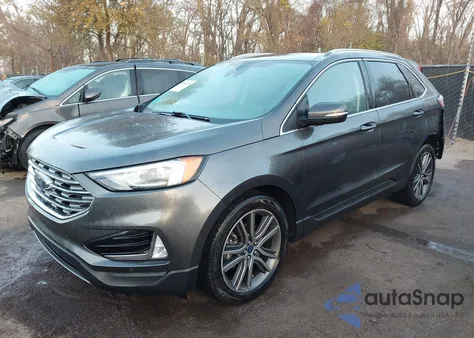 2020 Ford Edge Titanium z USA, uszkodzony, nr VIN 2FMPK3K97LBB49753